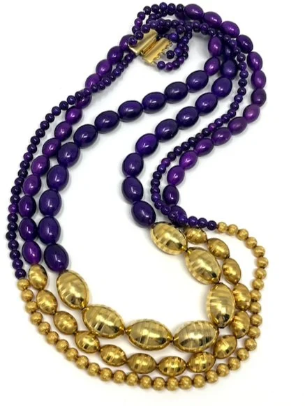 Rare Vintage Alexis Lahellec Pearl and Rhinestone Necklace — House